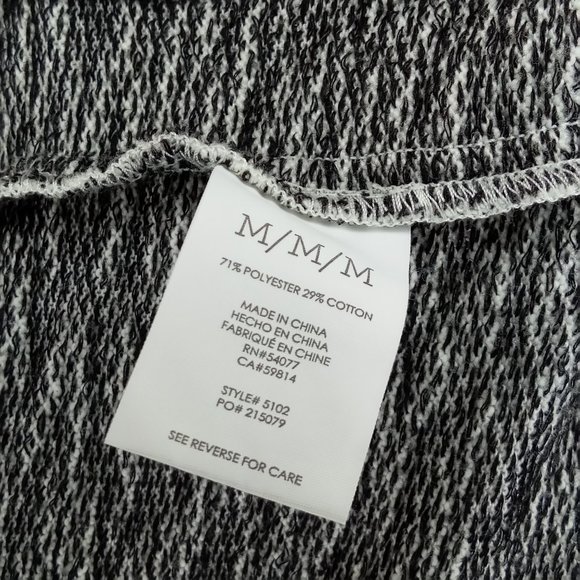 CABI Gray Neo Moto Jacket Blazer M - Picture 12 of 13